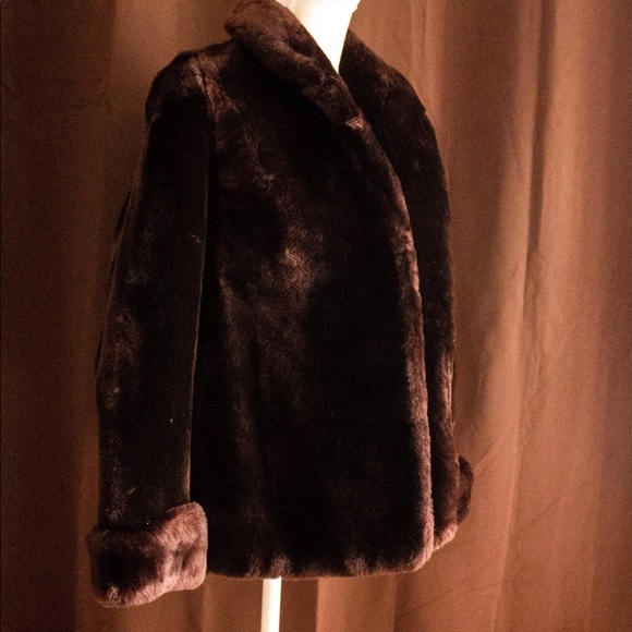 Vintage faux fur coat - Picture 3 of 6